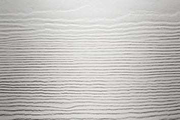 Lame en ciment composite Hardie® Plank Aspect Cedar (aspect du bois) et de couleur Blanc Arctique